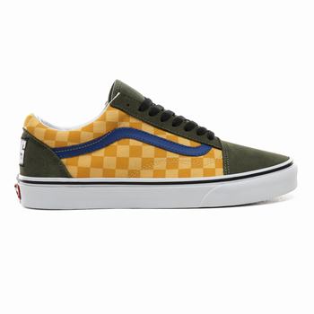 Damske Tenisky Vans OTW Rally Old Skool Viacfarebný/Tmavo Zelene VA92XCTWI